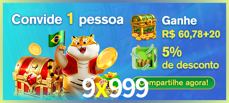 9x999 Chuva de bônus em máquinas caça-níqueis